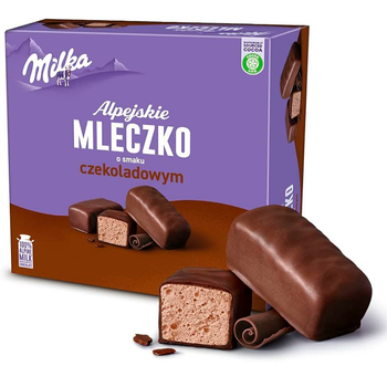 Конфеты Milka Alpejskie Mleczko с шоколадной начинкой 330 г