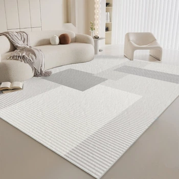 Ковер на пол Colorful Home (42511) Серые квадраты 160 х 230 см
