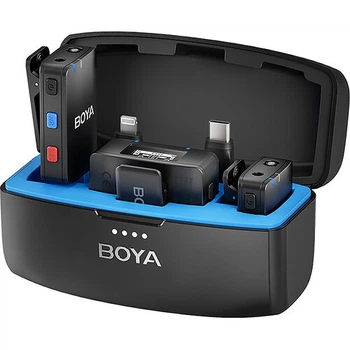Профессиональный беспроводной микрофон Boya BOYAMIC