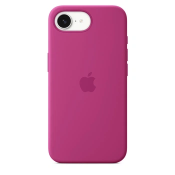 Чохол-накладка Silicone Case (AAA) для iPhone 16e/17e с MagSafe Fuchsia (ASC16EFSCIA)
