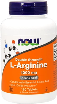 Амінокислота Now Foods L-Аргінін 1000 мг 120 таблеток (733739000354)
