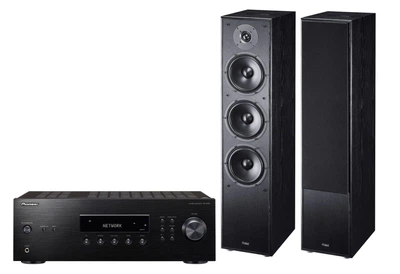 Стереосистема Pioneer SX-10AE Чорний, Magnat Monitor S70 Чорний 2шт.