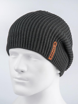 Шапка-колпак мужская из пряжи WALKER One Size (56-60) Серый
