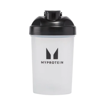 Plastic Shaker, MyProtein, Шейкер 600ml - Clear Black