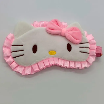 Маска для сна Hello Kitty с бантиком