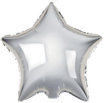 Повітряна куля фольгована GoDan Срібна зірка (5906639413301)