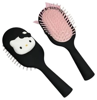 Детская щетка для волос Hello Kitty черная 18 см