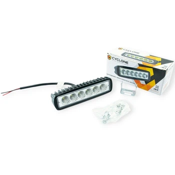 Фара додаткова LED прямокутна 150х40х40 (Д, В, Ш)18W ближній CYCLONE