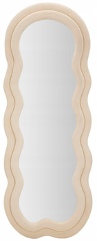 Lustro wiszące Mauro Ferretti MIKI 60 x 4 x 160 cm Kremowe (8024609369629)