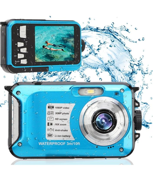Водонепроницаемая цифровая камера Waterproof Camera 1080P Full HD 30MP Подводный фотоаппарат