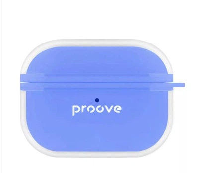 Чехол противоударный Proove Air Bump Case for AirPods Pro 3 c карабином blue