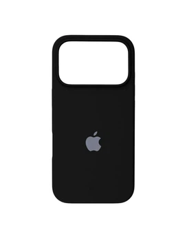 Чехол для iPhone 17 Pro силиконовый Soft-touch Silicone Case Full Size (AA) Black