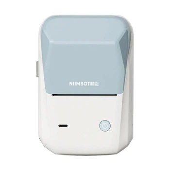 Термопринтер для друку наклейок NIIMBOT B1 Blue (1AC12221605)