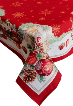 Гобеленовая скатерть Прованс Present 135x220 см (41739) (4823093474642)