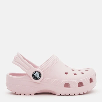 Детские кроксы-сабо для девочки Crocs Classic Clog 206990-6UR 25-26 Бежевые (1962655495732_0000000061360)