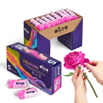 Повітряний пластилін рожевий OKTO Colours (S - розмір) TМ ОКТО