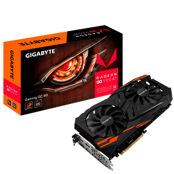 Відеокарта AMD Radeon RX Vega 56 8GB Gigabyte Gaming OC (GV-RXVEGA56GAMING OC-8GD) Б/В