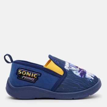 Детские теплые текстильные тапочки для мальчика Disney Sonic N9610052T_0040 27 Нави (4894980436822)