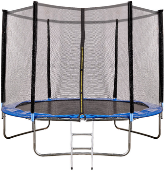 Садовий батут Ikonka з сіткою 305 см (5903039746565)