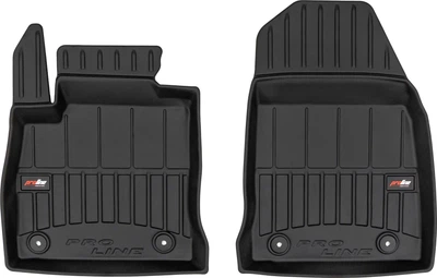 Автомобильные коврики в салон Frogum 3D на Ford Tourneo Courier 2 23- 1 ряд Форд Торнео черные SO15553