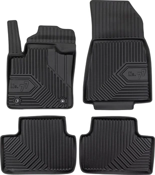 Автомобильные коврики в салон Frogum 3D на Volvo XC40 Recharge 1 EV 19- Вольво ХС40 черные SO15446