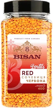 Сочевиця Bisan Червона 400 г (0.4 кг) (4820186126495)