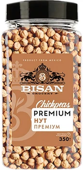 Нут Bisan Преміум 350 г (0.35 кг) (4820186126433)