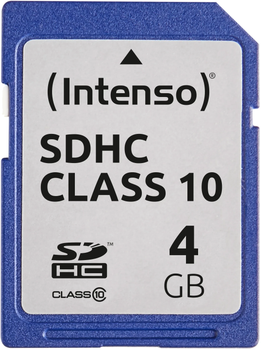 Карта пам'яті Intenso SDHC 4GB Class 10 (3411450)