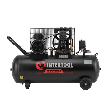 Компресор INTERTOOL PT-0012 100 л 1.8 кВт 220 В 10 атм 250 л/мин