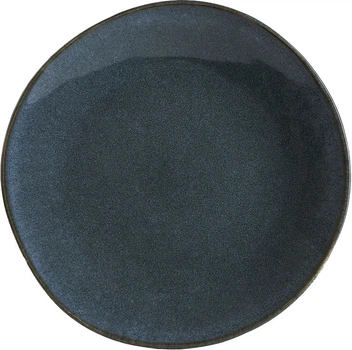 Тарелка MBM HOME Фьорд 22.5 см Темно-синяя (KP-126 DEEP BLUE)