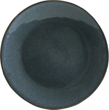 Тарелка MBM HOME Фьорд 28 см Темно-синяя (KP-128 DEEP BLUE)