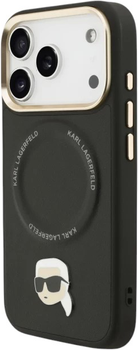 Etui Karl Lagerfeld Big Strap Karl Metal Logo MagSafe do Apple iPhone 17 Pro Max Black (3666339539788)