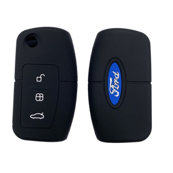 Силиконовый чехол для ключа OneCase Ford Kuga Focus F-150 Escape Fiesta Transit Edge Mondeo Ranger Explorer Mustang Fusion Black