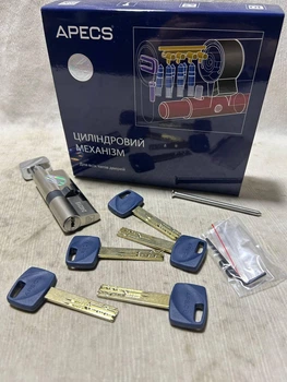 Циліндровий механізм APECS-Premier XR-80-(35/45C)-C15-NI