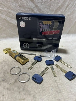 Циліндровий механізм APECS Premier XR-90(40×50C)-C15-G
