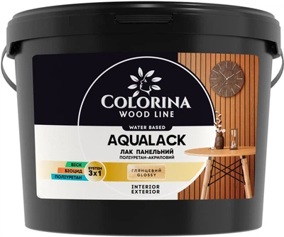 Лак Colorina Aqualack 3 л Шелковисто-матовый (4823093911451)