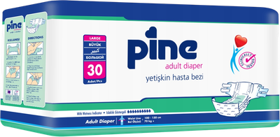 Pieluchomajtki Pine Large 30 szt (8699096966073)