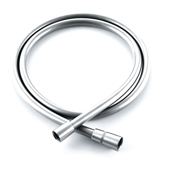 Шланг для душа/биде силиконовый KOER KB-0804-125-01 CHROME 125 см цвет серебристый (KR5667)