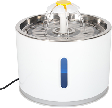 Fontanna dla kotów KIK LED USB 2.4 l filtr czyszczący (0022517437209)