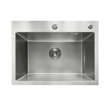 Кухонна мийка Mixxus MH5843 Micro Decor SS Color нержавіюча сталь 3.0/0.8 мм інтегрована (MI8216)