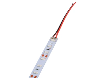 Світлодіодна лінійка самоклеюча SMD5630 72 LED 12В 24Вт 25-30Лм IP20 1000мм зелений