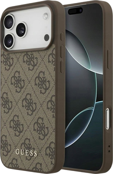 Панель Guess 4G Classic Case для iPhone 17 Pro Max Brown (3666339556174)