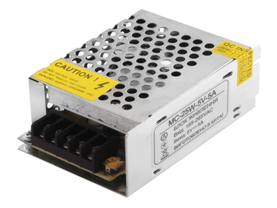 Блок живлення 5В 25Вт IP20 (2802)