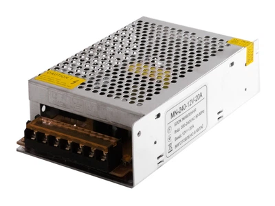 Блок питания 12В 240Вт IP20 (3602)