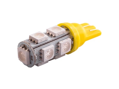 Светодиодная автолампа T10 W5W 24В SMD5050-9led желтый