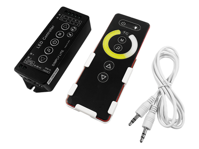 Розумний контролер W+WW RF Music радіо сенсорний 2 канали Smart LED Wi-Fi 12A 12-24V 6 кнопок