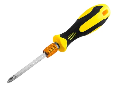 Отвертка двухсторонняя регулируемая Lemanso LTL10061 HEX H6.35x160мм