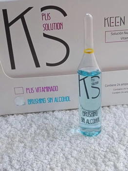 Лосьон для сухих и поврежденных волос 1 ампула*15 мл BRUSHING ALCOHOL FREE Keen Strok