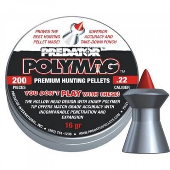 Пульки JSB Polymag 5,5 мм (1002-01-200) (279138)