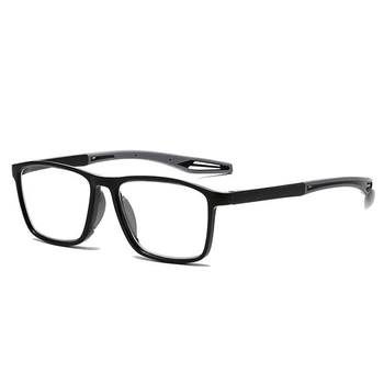 Окуляри з діоптріями та гнучкими дужками SkynerGlasses, чорно-сірі, діоптрія +2.0